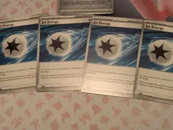 Pokemon TCG Jet Energy Playset X4 + X1 Reverse | Paldea Evolved 190/193 NM. - Image 3
