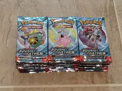 Pokemon TCG Journey Together Factory Sealed 36 Booster Pack Lot - BOX QTY Sealed - Image 1