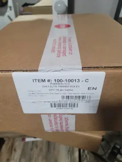 Pokemon Prismatic Evolutions Elite Trainer Boxes Case Of 10 Sealed - Image 1