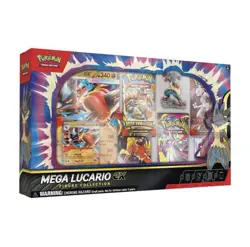 Pokemon TCG Mega Lucario ex Premium Figure Collection Box Factory Sealed - Image 1