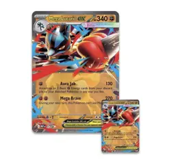 Pokemon TCG Mega Lucario ex Premium Figure Collection Box Factory Sealed - Image 4