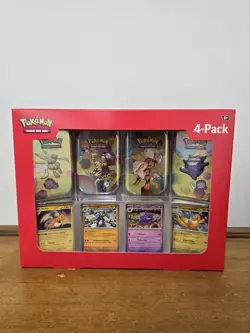 Set Of 2 Sam’s Club Pokemon Scarlet And Violet 151 Mini Tin 4 Pack - Image 3
