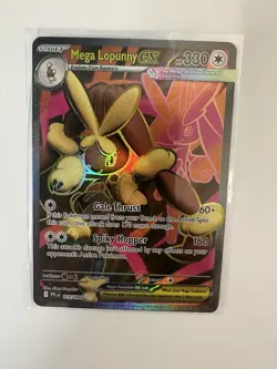 Pokemon TCG Mega Lopunny ex 115/094 Holo Phantasmal Flames Full Art Ultra Rare - Image 1