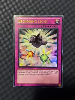 Yu-Gi-Oh LCYW-EN293 Beckoning Light Ultra Rare 1st VLP! - Image 1