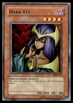 Yu-Gi-Oh TCG Metal Raiders #MRD-113 Dark Elf Rare NM - Image 1
