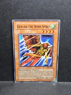 Yu-gi-oh! TCG Garuda the Wind Spirit LON-070 Unlimited Common - Image 1