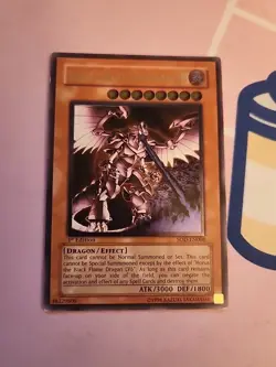Yugioh Horus the Black Flame Dragon LV8 SOD-Ultimate Rare - Image 1