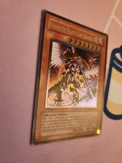 Yugioh Horus the Black Flame Dragon LV8 SOD-Ultimate Rare - Image 2