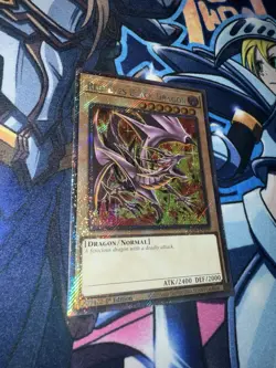 Red-Eyes Black Dragon 8th Art 1st Ed Platinum Secret Rare RA04-EN109 Yu-Gi-Oh NM - Image 1