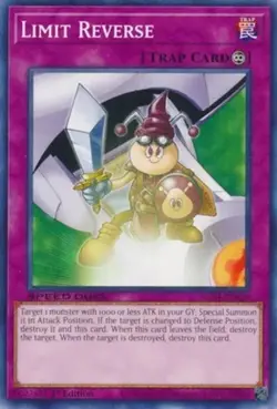 Yugioh! Limit Reverse - SGX4-ENA20 - Common - 1st Edition Near Mint, English - Image 1