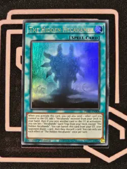 PHRE-EN008 The Hidden Hecahands Ultra Rare 1st Edition YuGiOh - Image 1