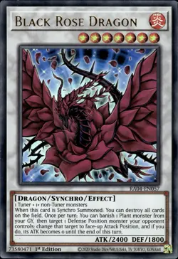 Black Rose Dragon - Ultra Rare 1st Edition RA04-EN057 - NM - YuGiOh - Image 1