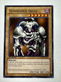 Summoned Skull [LCJW-EN235] LP Rare 1st Edition Yugioh Card - Image 1