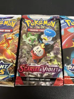 Pokemon Lot #8 6 Sealed Packs And A Graded Card - Image 3