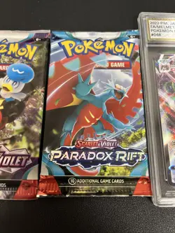 Pokemon Lot #8 6 Sealed Packs And A Graded Card - Image 4