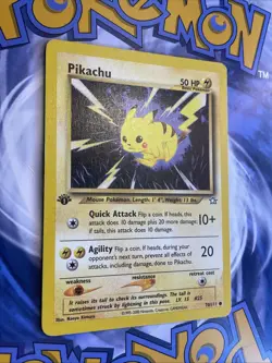 Pokemon Card - Pikachu Neo Genesis 70/111 1st Edition LP - Image 2