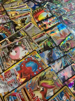Pokemon Card Lot 100 Cards HOLO AND ULTRA RARE Included | BREAK GX EX or MEGA EX - Image 1