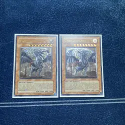 2x Judgment Dragon Ultimate Rare NM TU01 German Yugioh Card Turbo Pack - Image 1