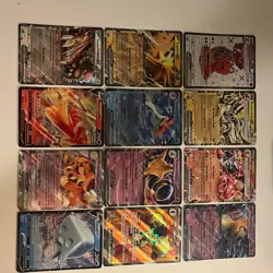 Lot 3 Lot of 12 Ultra Rare Holofoil Pokemon Cards Good Condition - Image 1