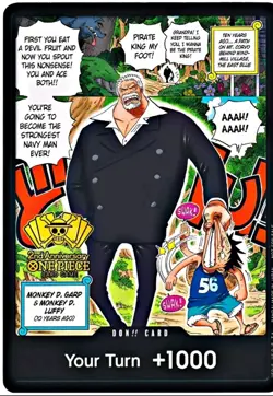 A Brand New Sealed One Piece 2nd Anniversary Tournament Promo Pack Of 3 Cards - Image 4