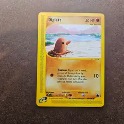 Diglett 50/144 Pokemon Skyridge Regular Card - LP - Image 1