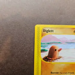 Diglett 50/144 Pokemon Skyridge Regular Card - LP - Image 2