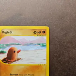 Diglett 50/144 Pokemon Skyridge Regular Card - LP - Image 3