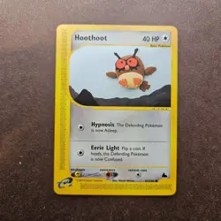 Hoothoot 65/144 Pokemon Skyridge Regular Card - LP - Image 1