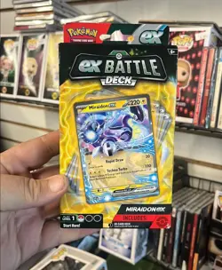 Pokemon TCG Miraidon ex Battle Deck 60 Card Ready-to-Play Theme Deck Sealed - Image 1