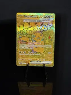 Pokemon TCG Pikachu EX Hyper Rare Card 179/131 Prismatic Evolutions - Image 1