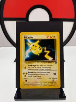 Pikachu #4 Promo Gotta! Magazine Glossy 2000 Pokemon Card | French | NM- - Image 1