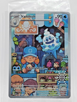 Vanillish 190/182 Pokemon Holiday Calendar 2025 Festive Stamp Promo Card Sealed - Image 1
