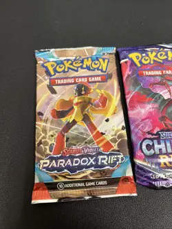 Pokemon Lot #7 5 Sealed Packs And A Graded Card - Image 2