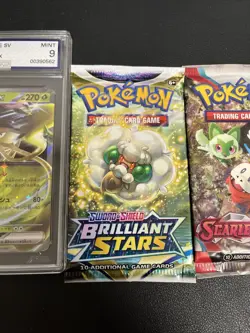 Pokemon Lot #7 5 Sealed Packs And A Graded Card - Image 5