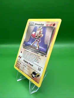 Pokemon TCG Rockets Hitmonchan Holo Rare Card 11/132 Gym Heroes WOTC LP - Image 3