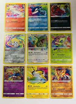 Amazing Rare Pokemon Tcg Cards from Vivid Voltage + Shining Fates - Set Of 9 - Image 1