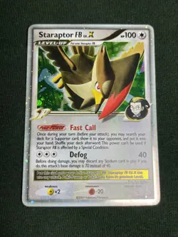 Pokemon TCG Staraptor FB LV.X Holo Rare Card 147/147 Platinum Supreme Victors - Image 1