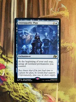 Unstoppable Plan - NM - Aetherdrift DFT - MTG - Image 1