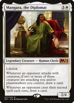 MTG Mangara, the Diplomat - Core Set 2021 NM - Image 1