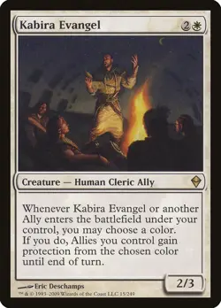 Kabira Evangel Zendikar 15 Normal NM - Image 1