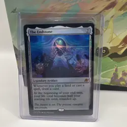 The Endstone Edge of Eternities Regular Legendary Artifact MTG Mythic NM Foil - Image 1