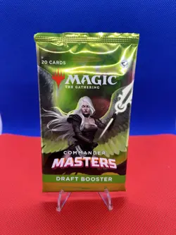 Magic: The Gathering Commander Masters Draft Booster Pack - Image 1