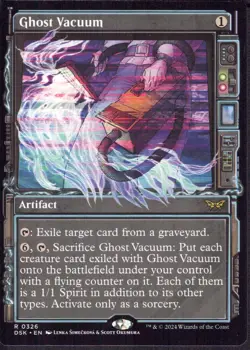 Ghost Vacuum (Showcase) - Duskmourn DSK - Magic MTG NM - Image 1