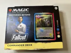 Magic The Gathering: Universes Beyond Science! Fallout Commander Deck NEW/SEALED - Image 1