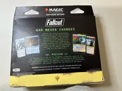Magic The Gathering: Universes Beyond Science! Fallout Commander Deck NEW/SEALED - Image 2