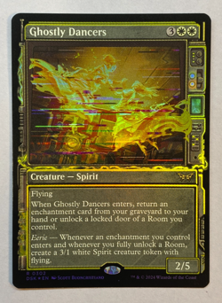 MTG - Ghostly Dancers - Showcase - FOIL - Duskmourn: House of Horror - Image 1