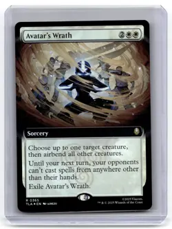 Avatar's Wrath (Extended Art) Avatar: The Last Airbender Foil - Image 1