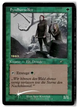 MTG Foil Fyndhorn Elves (DE Exclusive) - 30th Anniversary Promos HP Dutch - Image 1