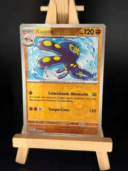 Kaocto 052/091 Reverse Holo Pokemon Karte TCG aus Paldeas Schicksale - Image 1