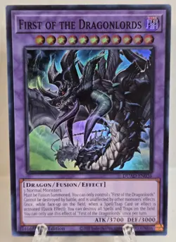Yugioh First of the Dragonlords - Duelist's Advance - Super Rare - Image 1